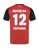 Bayer Leverkusen Edmond Tapsoba #12 Hjemmedrakt 2024-25 Korte ermer